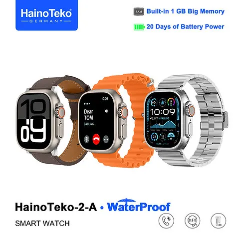 HainoTeko-2-A Ultra – Smart Watch - Batterie 20 Jours Super Amoled - Image 2